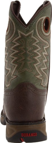 Durango Kids Bt206 Lil' 8 Inch Saddle,Dark Brown/Forest Green,13 M Us Little Kid #TOP2