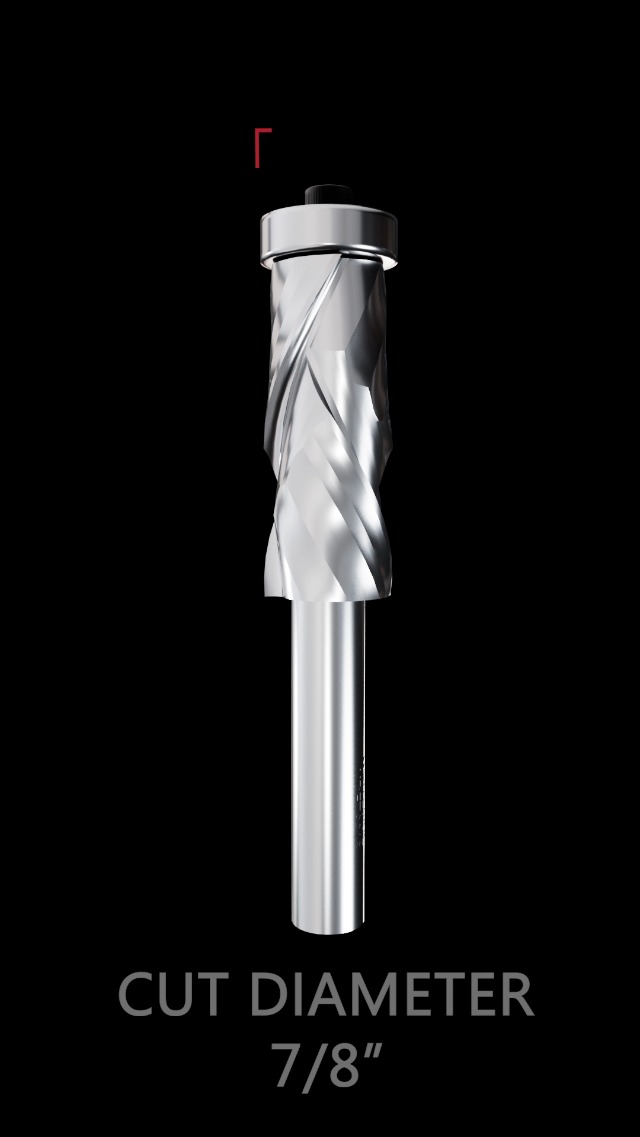UDFT9213 Ultimate Flush Trim BIT, 1/2