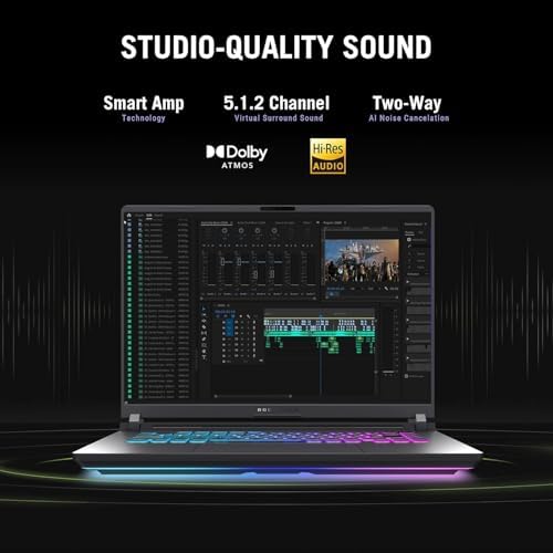 ASUS ROG Strix G16 Gaming Laptop, Intel Core i7 14650HX (Up to 5.2 GHz), NVIDIA RTX 5060, 16" 1920x1200 FHD+ 165Hz 3ms Nebula Display, 32 GB DDR5 RAM, 1 TB SSD, Win 11 Pro, RGB KB & Gaming Accessories - 3