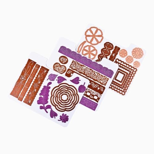 Image of ArtBin 6979AA Magnetic Die Sheet Set 9-Pack, Die Organizers, Magnetic Organizer Sheets, 3 Sheets [2-Pack], White
