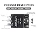 ZK-1002T 2.0 Channel Bluetooth Amplifier Board, 200W Stereo Audio AMP with Bluetooth and AUX Inputs,with Treble and Bass Control Power Vehicle Amplifier for DIY Speakers