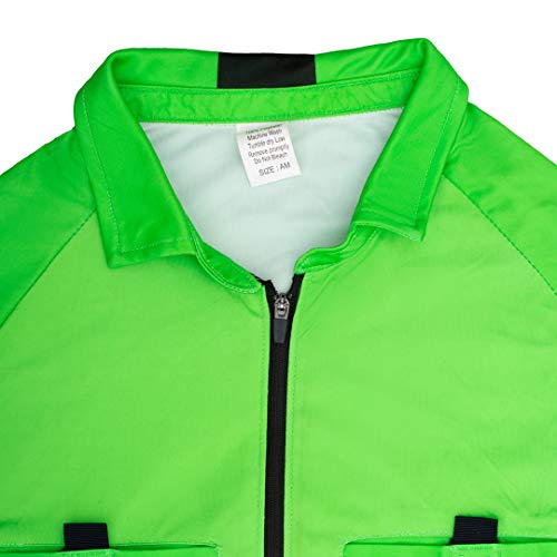 New! 2018 Soccer Referee Jersey (2018 Green, Adult Small) #TOP2