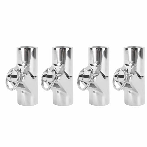 Conector de tubo de barco en acero inoxidable 316 de 22mm para uniones articuladas duraderas