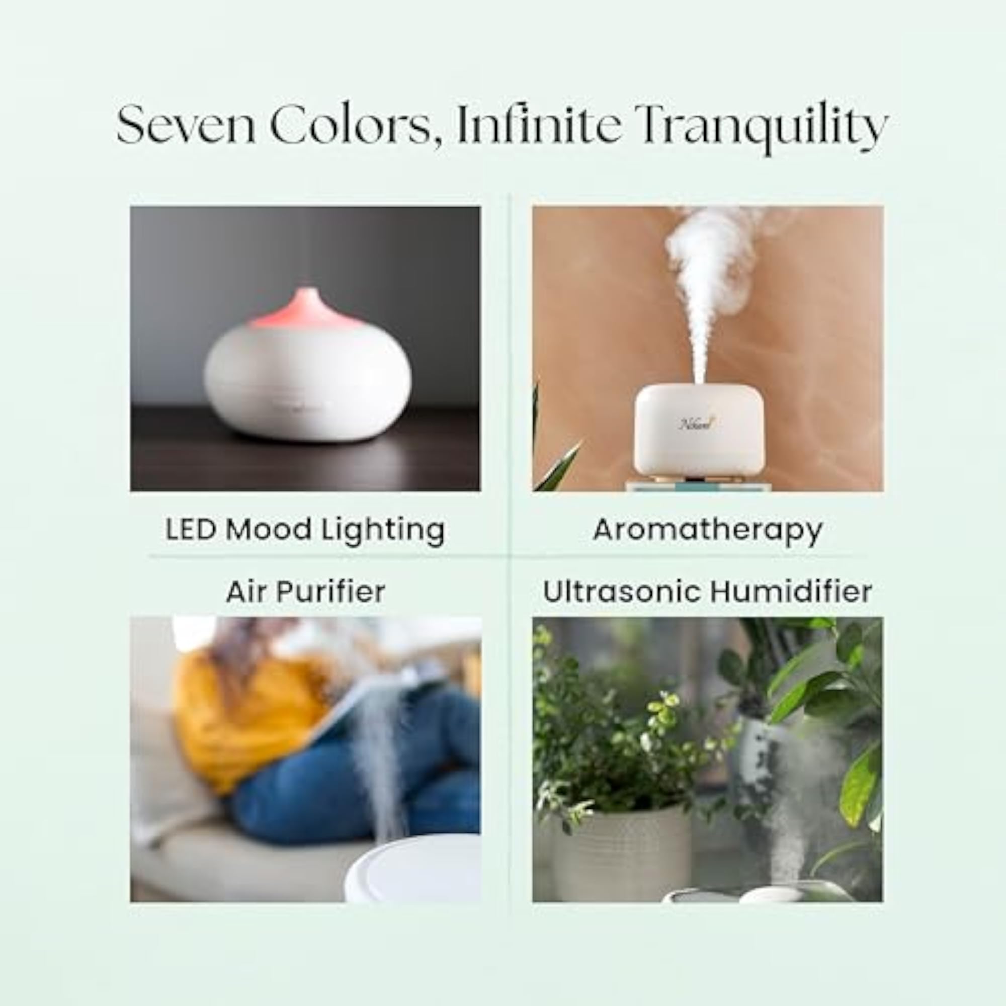 N'Chant Ultrasonic Aromatherapy Essential Oil Diffuser