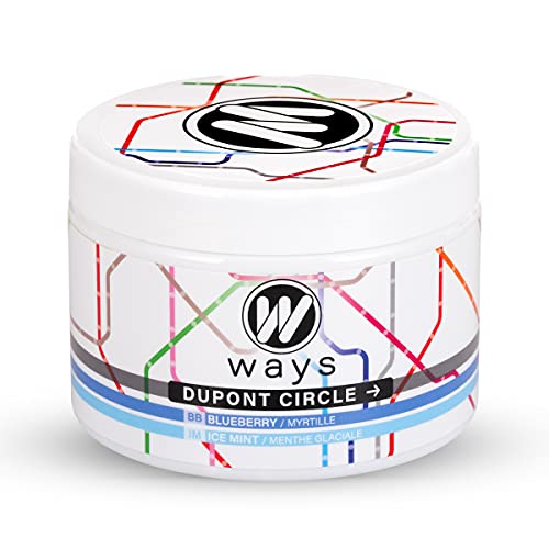 WAYS Dupont Circle (Arándano menta fresca) - pasta de narguile con sabor sin tabaco y sin nicotina Cover