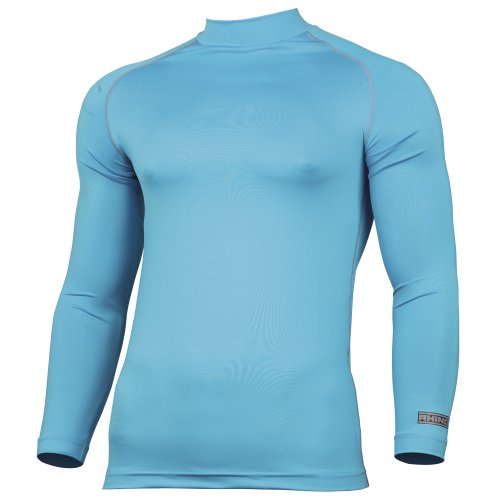 T-Shirt Base Layer Manches Longues Rhino Bleu Clair : Confort Thermique 3XL