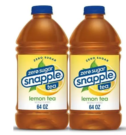 Snpple zero sugar Lemon Ice Tea 64 oz (2pack)