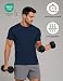 ALPIDEX Herren Funktionsshirt 5er Set Sportshirt Atmungsaktiv Rundhals