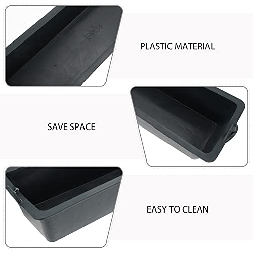 generic 3Pcs Plastic Feed Trough Bucket for Animal Feed Plant Hydroponics and Gardening Livestock Pet Poultry Feeders - Thumbnail 6
