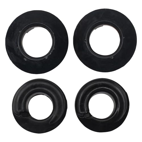 Doo Engy 4x obere und untere Federunterlage Gummiteller Hinterachse Federteller Federgummi Anschlagpuffer HA für Transporter T5 T6 V VI 2003-2016