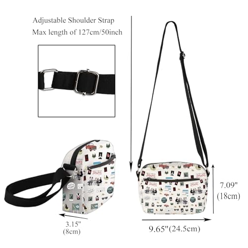 CMNIM Vampire Inspired Gifts for Movie Fans Edward's Girl Gift We're Different from Others of Our Kind Small Cross Body Bag2