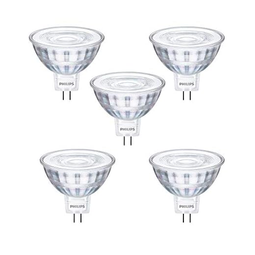 Philips CorePro LEDspot 5 Watt MR16 827 warmweiß extra 36 Grad 5er Multipack