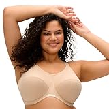 Elomi womens Full Coverage Sport Sports Bra, Beige, 38GG