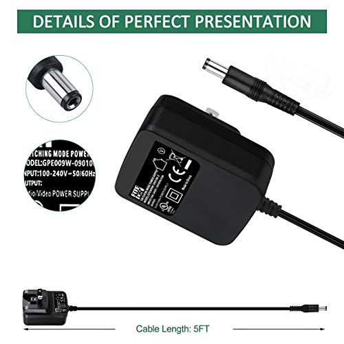 Adaptador AC/DC 9V 1A para Tablet Vtech InnoTab miniatura 5