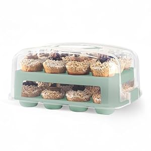 Mosjos R30-56558 Cupcake-Transportkiste für 24 Stück