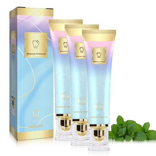 Niacinamid Zahnpasta für weißere Zähne, Intensive Aufhellung & Schmelzregeneration, Sanft für empfindliche Zähne, Mit pflegenden Inhaltsstoffen, Für ein strahlendes Lächeln, 100g (3)