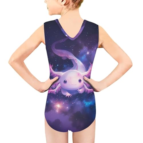 Image of Girls Swimsuit 3-14Y One Piece Swimwear Sleeveless Girls Bathing Suit