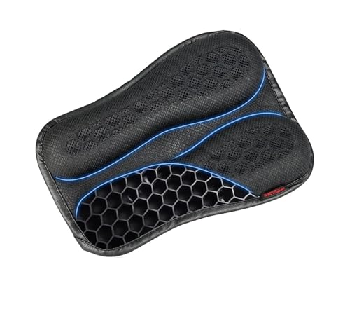 DNRJEWTA Foldable Motorcycle Gel for Seat Cushion 3D Honeycomb Structure Shock Breathable Motorcycle Gel for Seat Pad Gel Cushion(Small)