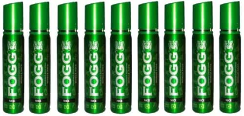 FOGG Men & Women Nice Mobile Pack Deo 25Ml Each (Pack Of 9) Fresh Scent Deodorant Spray - & (225 Ml, Pack Of 9)