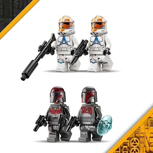 Image of LEGO Star Wars Siege of Mandalore Battle Pack - Toy Building Set with 4 Minifigures - 75449