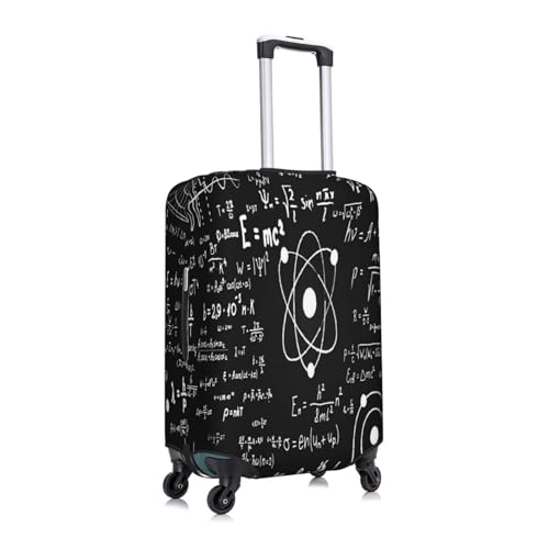 Blackboard Scientific Formulas Luggage Cover for Suitcase, Suitcase Cover Protector Fit 18-21 Inch Luggage Travel Accessories, S3