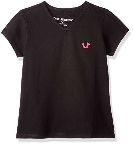 True Religion Little Girls' Fashion Short Sleeve Tee Shirt