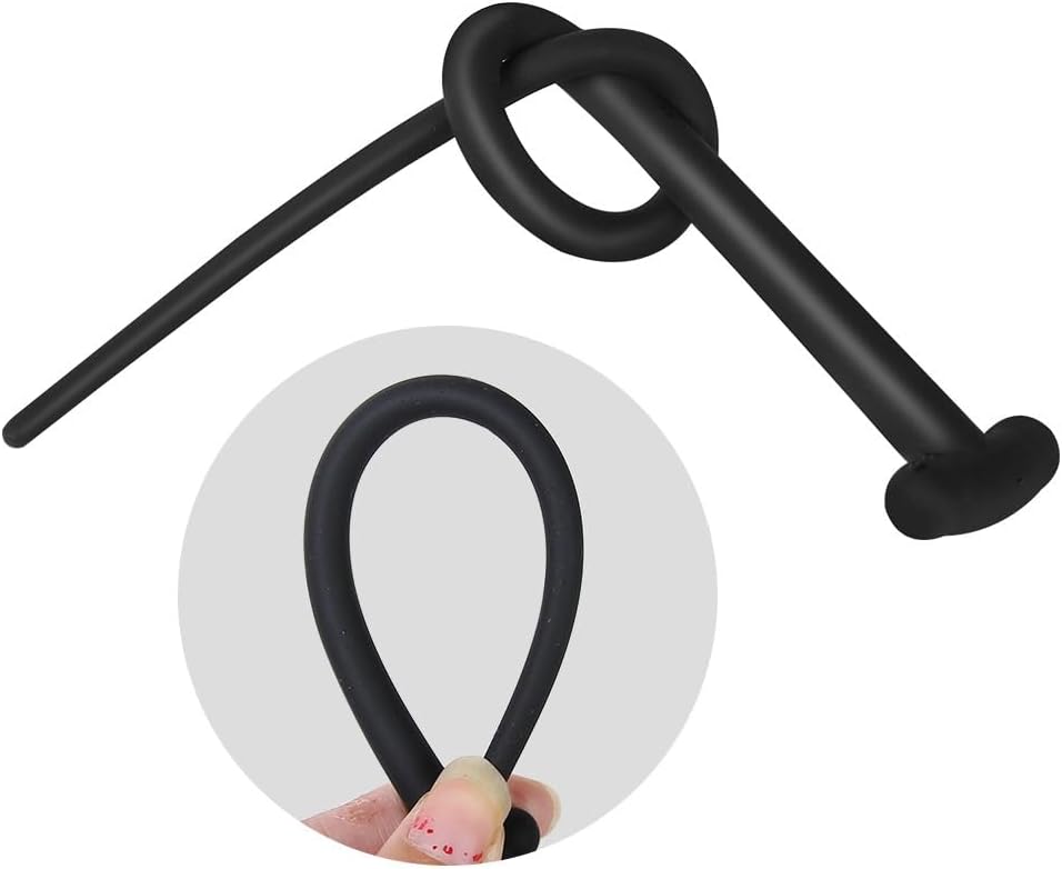 3PCS Sex Toys Silicone Penis Plug Urethral Sound Catheter Plug for Men Adult Prostate Stimulation Masturbation Rod Pleasure Horse Eye Stick for Male Couple
