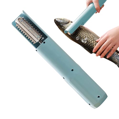 Déscaleur à poisson électrique sans fil rechargeable USB avec étui - 2