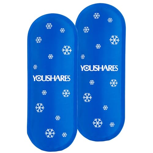 youshares diabetes ice packs for insulated medication travel bag - tsa approved ice packs for insulin cooler travel case mini ice packs suitable for most medication cooler travel case2 packs