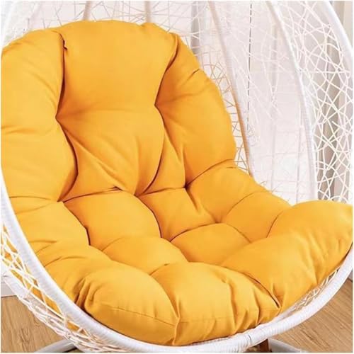 Cojín para silla columpio suave con respaldo reclinable e impermeable 2