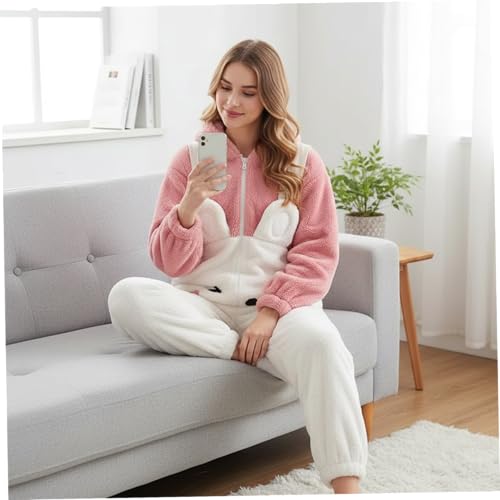 Combinaison pyjama lapin douillet pour des instants de douceur absolue