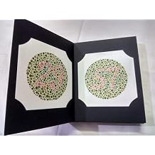 Ishihara Colour Vision Test Book for Color Deficiency__24 Plates with User ManualPack of 1