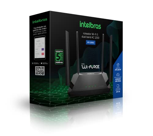 Roteador Wireless W5-1200G Preto Intelbras