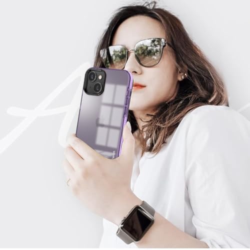 Image of KARWAN Back Cover| iPhone 14 Plus Back Cover |Polycarbonate Material| Full Camera Protection |Perfectly Fit| Case for iPhone 14 Plus - Purple