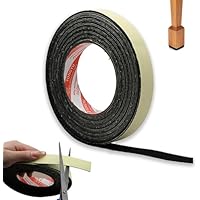 Fieltro Autoadhesivo de 10 m (L) x 20 mm (A) x 3 mm (E), Patines