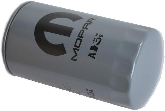 Filtro de óleo do motor Mopar 05083285AA para Dodge Ram 2500 e 3500 – 1 unidade