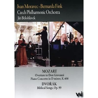 Belohlavek conducts Moravec & Fink, Mozart: Piano Concerto 20, Don Giovanni; Dvoark: Biblical Songs