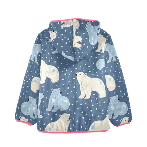 GuoChe Blue Polar Bear_3 Baby Boy Sherpa Jacket2