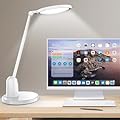 Desk Lamps for Home Office with Stable Base, 1000LM Ultra Bright Eye-Caring Desk Light, 3000K-6000K Dimmable Table Lamp with Stepless Dimming & Timing Function for Work, Reading, Bedroom, Bedside