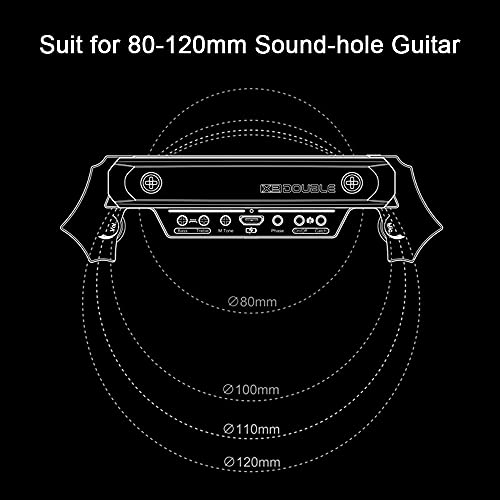 Vr-Robot Baile Wireless & Wired Acoustic Guitar Pickup System thumb #5