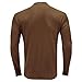 Mens Long Sleeve Pullover Sweaters Fashion Casual Vintage Button-Up Knit Shirt Classic Basic Solid Color Tees (Small,Khaki)