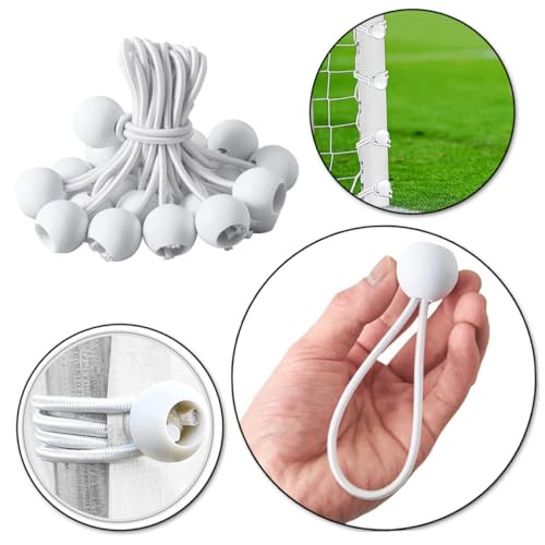 Sangles d’ancrage élastiques de 20 cm avec boule de blocage - 4