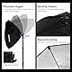 Soonpho Softbox Set Fotostudio, Octagon Softbox Fotolicht Set mit Lichtstative 22Inch/55cm, 3000-6000K Studioleuchten für Studio Videoaufnahmen Porträts, 2 x 85W Fotolicht mit Fernsteuerungio