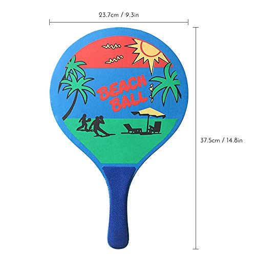 DECDEAL Raquete de badminton de críquete divertida 7MM Grande raquete de badminton Sete camadas de r