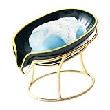 【Forme de feuilles créatives】Notre savon auto-drainant est conçu avec une forme feuilleuse, ce qui rend le support de savon de bain une décoration délicieuse, ajoutant du plaisir à votre vie, pour vous et une vie élégante.