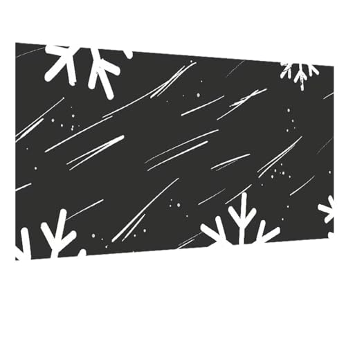 Diamond Painting Flocon De Neige 5D grand format 30x70cm avec perles et kit complet DIY W-2972