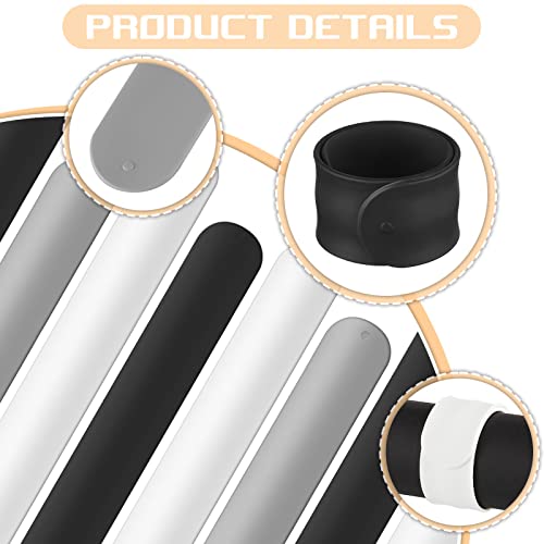 Cunhill 18 Pieces Wrapping Paper Holder Clips, Silicone Snap Bands by Cunhill - Used condition - Image 3
