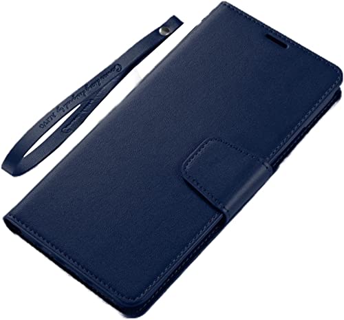 Étui portefeuille iPhone 13 Pro Max bleu idéal pour voyager léger