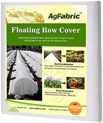 Agfabric Floating Row Covers 14x25Ft Plant Covers Freeze Protection, Frost Cloth for Vegetables