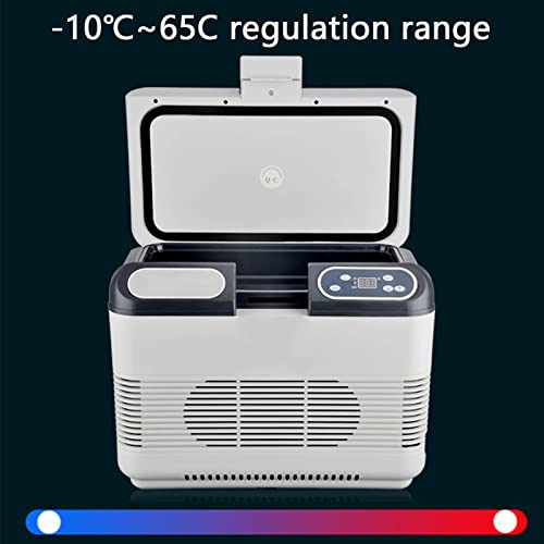 Geladeira Portátil,Geladeira Carro 15L,Mini Geladeira Compacta De 12/24v Dc E 110-220v Ac,Função Que